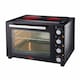 image 4 of Cooks Professional 48L Mini Portable Oven with 2 Ceramic Hobs - Electric Portable Countertop Cooker | Black | Black & Silver
