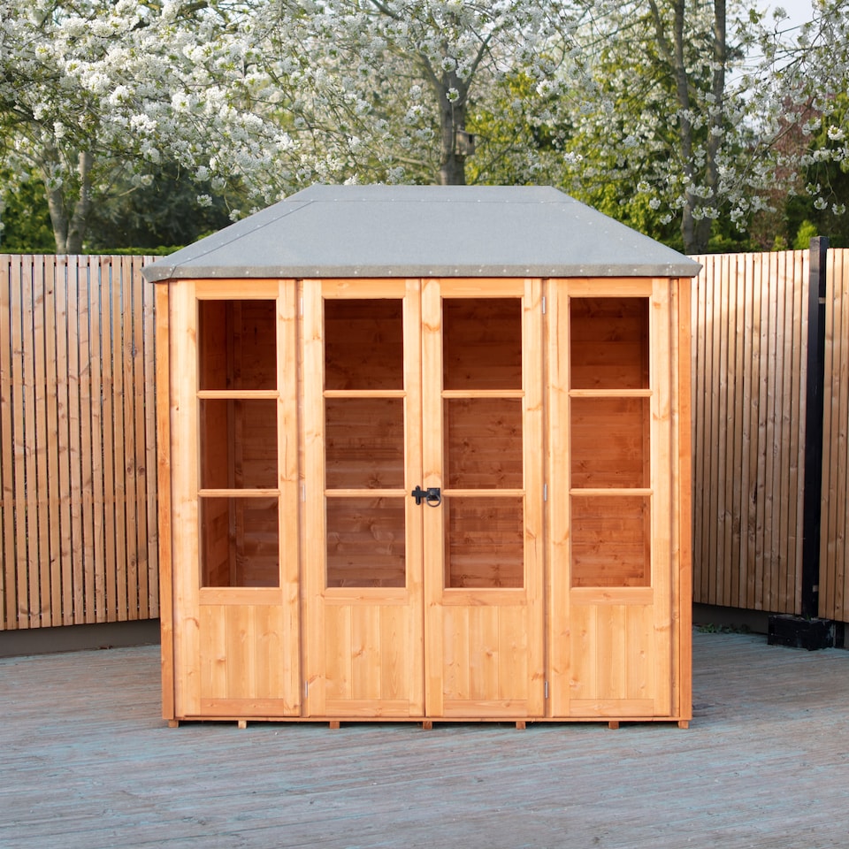 image 1 of Charleston 7 x 7 Hip Roofed Summerhouse