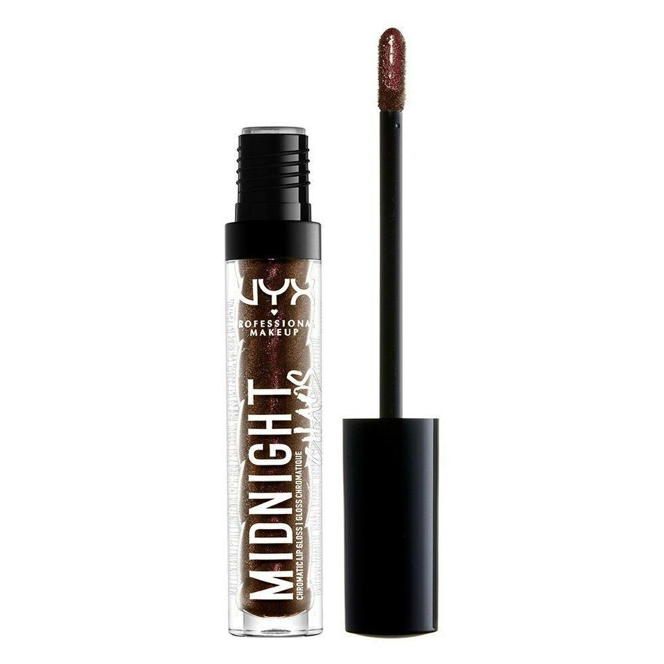 image 1 of NYX Midnight Chaos Chromatic Lip Gloss 11 Dark Dimension N/A