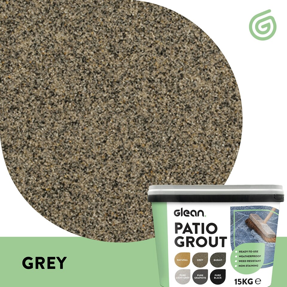 image 1 of Glean Patio Grout - Grey - 15kg
