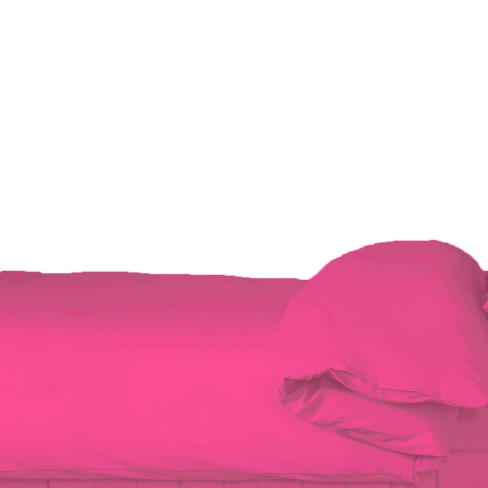 image 1 of Belledorm 200 Thread Count Egyptian Blend Duvet Cover - Cerise Pink - Superking