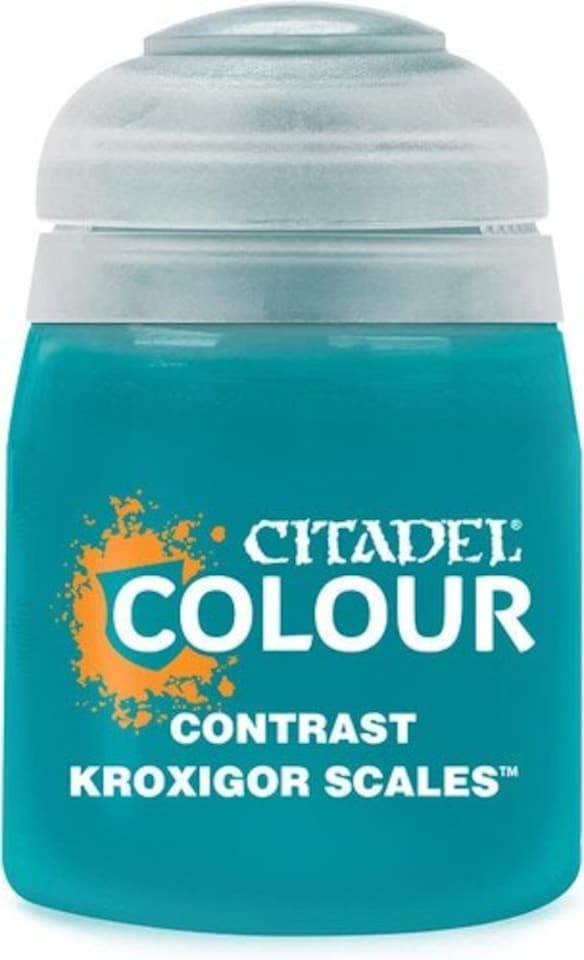image 1 of Games Workshop Citadel Colour Contrast: Kroxigor Scales (18ml) Paint