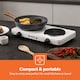 image 7 of GEEPAS 2000W Double Hot Plate, White