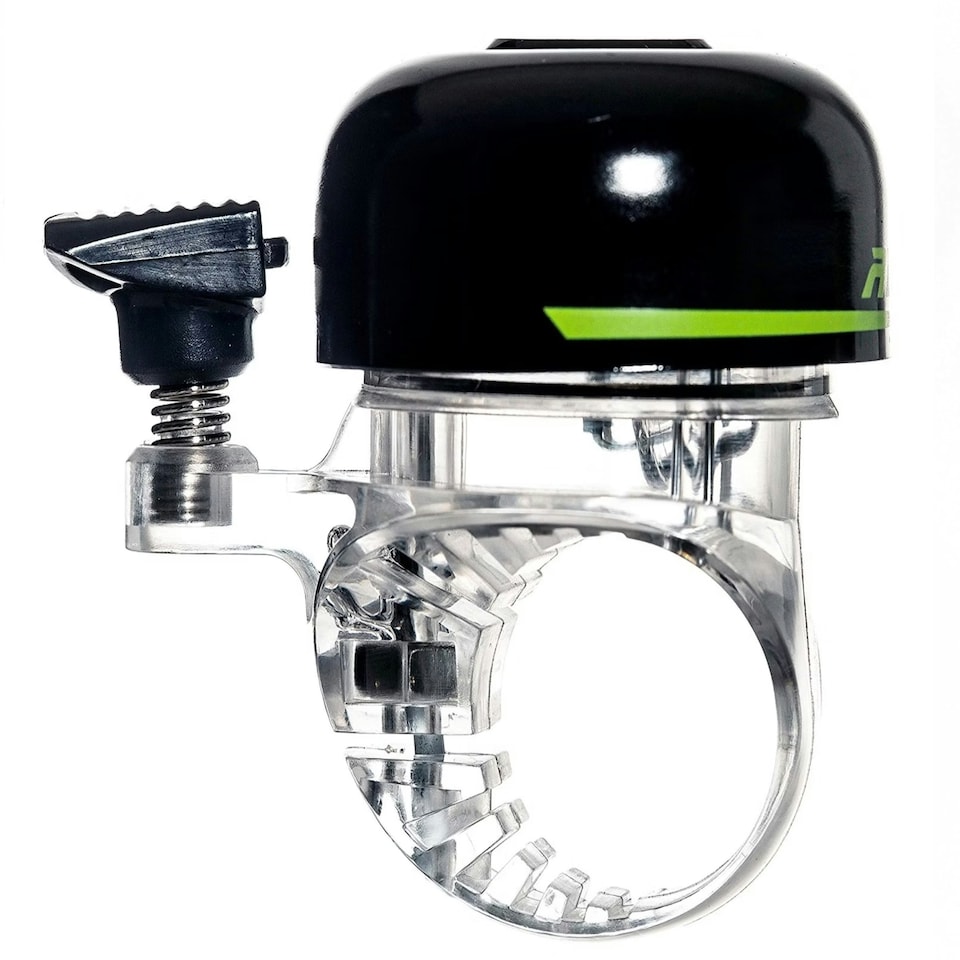 image 1 of AWE AWEBright LED Light Black Bike Bell