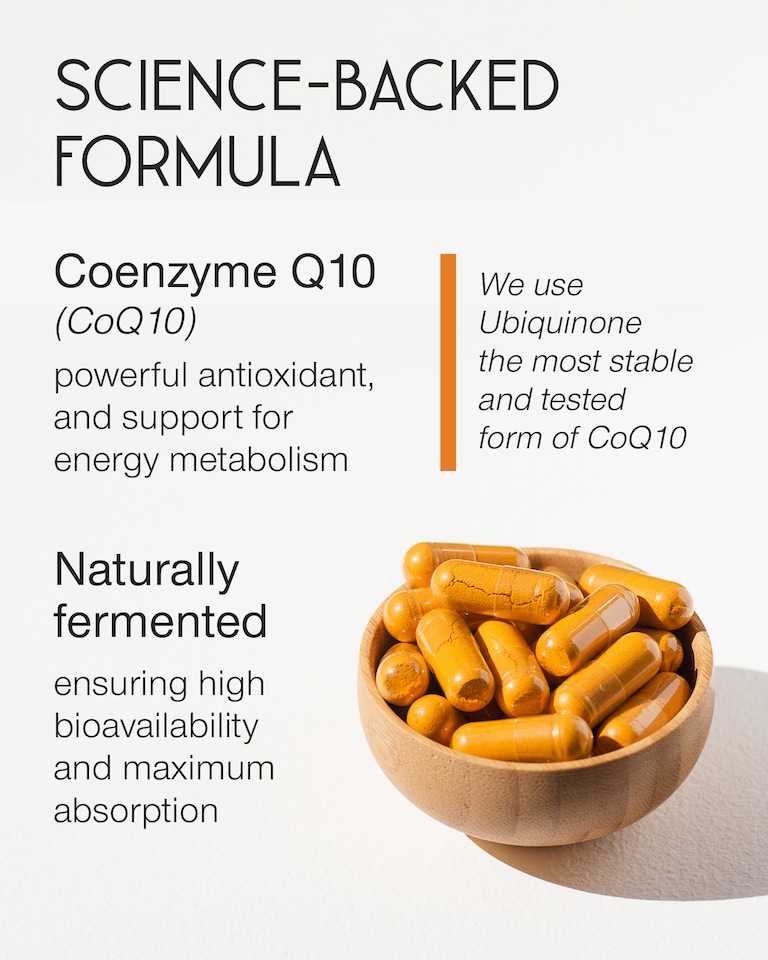 image 1 of SuperSelf CoQ10 Coenzyme Q10 200mg 60 Capsules
