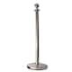 image 5 of 2 Prestige Chrome Poles With 1 Blue Braided Rope