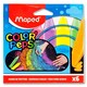 image 1 of Box of 6 Color'peps Squared Sidewalk Chalks by Maped
