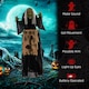 image 7 of HOMCOM 160cm 63 Witch Outdoor Halloween Decoration, Halloween Animatronic with Sound Activated, Light Up Eyes, Sound Effects, Animated Prop for Haunted House