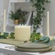 image 3 of ValueLights Candle LED candle Dimmable Cream Illuminated Decoration and Integrated LED 3W Warm White 2700K Bulb