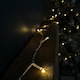image 2 of 20m Battery Operated Indoor Outdoor Christmas String Lights with 200 LEDs in Warm White