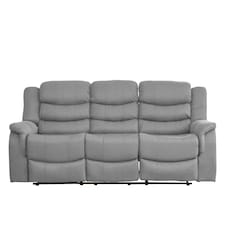 Colfax 3 Seat Recliner - Light Grey