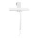 image 1 of Blomus Vipo Shower wiper with Overdoor Hook - White
