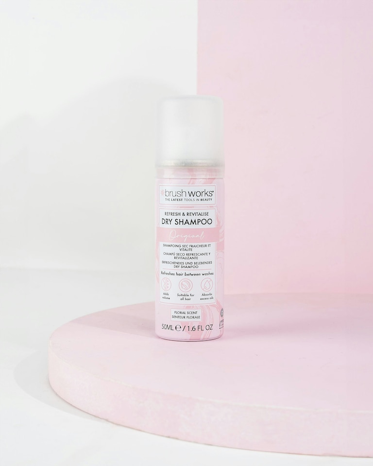 image 1 of Brushworks Refresh & Revitalise Floral Dry Shampoo - 50ml