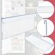 image 8 of SPARES2GO Freezer Drawer Cover for Beko CCFM CFG CNA CSA CSG CXF DRC RCHA RCHE RCNA RCSA Fridge Freezers (Top or Middle Shelf Front Panel) Clear