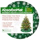image 2 of Holly International Green Absorbent Christmas Tree Spill Mat & Floor Protector