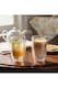 image 4 of Living and Home 2 Pcs Double-Walled Borosilicate Glass Coffee Cups | Clear