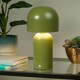 image 6 of Portable LED Mushroom Table Lamp Olive Brown