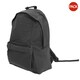 image 1 of Bagbase Maxi Fashion Backpack / Rucksack / Bag (22 Litres) (Pack of 2) - Graphite - One Size Grey
