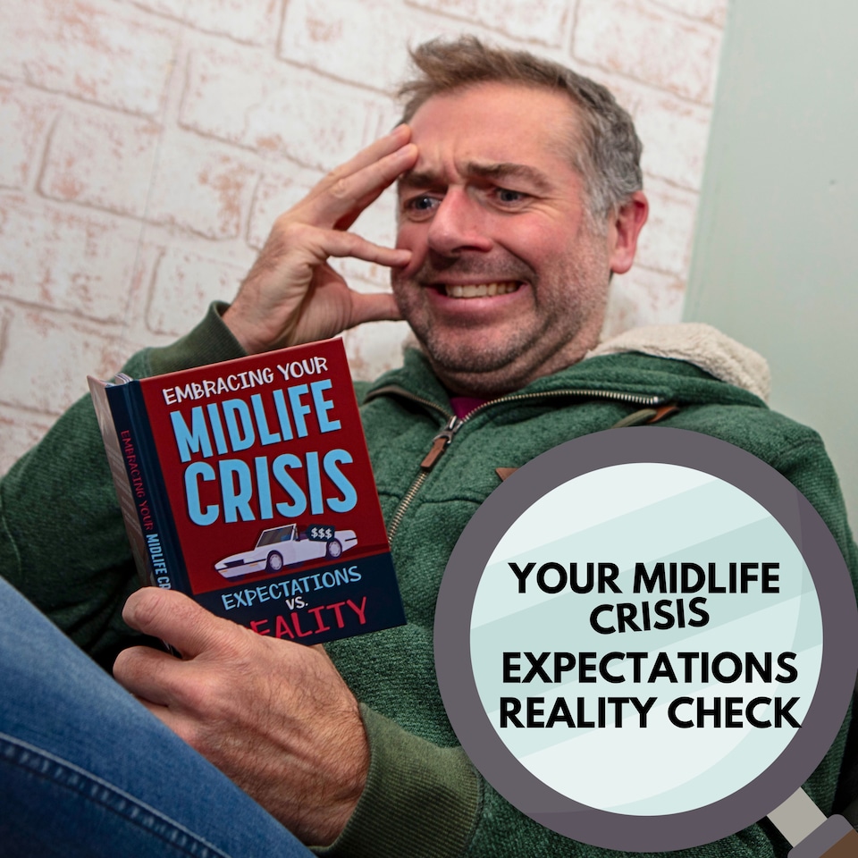 image 1 of Embracing Your Midlife Crisis Gift Book