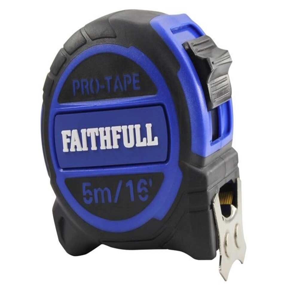 image 1 of Faithfull - Pro Tape Measure 5m/16ft (Width 32mm)