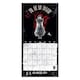 image 4 of Wednesday 2025 Wall Calendar - Black/Blue/White - One Size