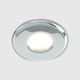 image 2 of ValueLights Pack of 4 Bathroom/Shower/Soffit IP65 Chrome Recessed Ceiling Downlights - Complete with 5w LED Bulbs 3000K Warm White | Chrome
