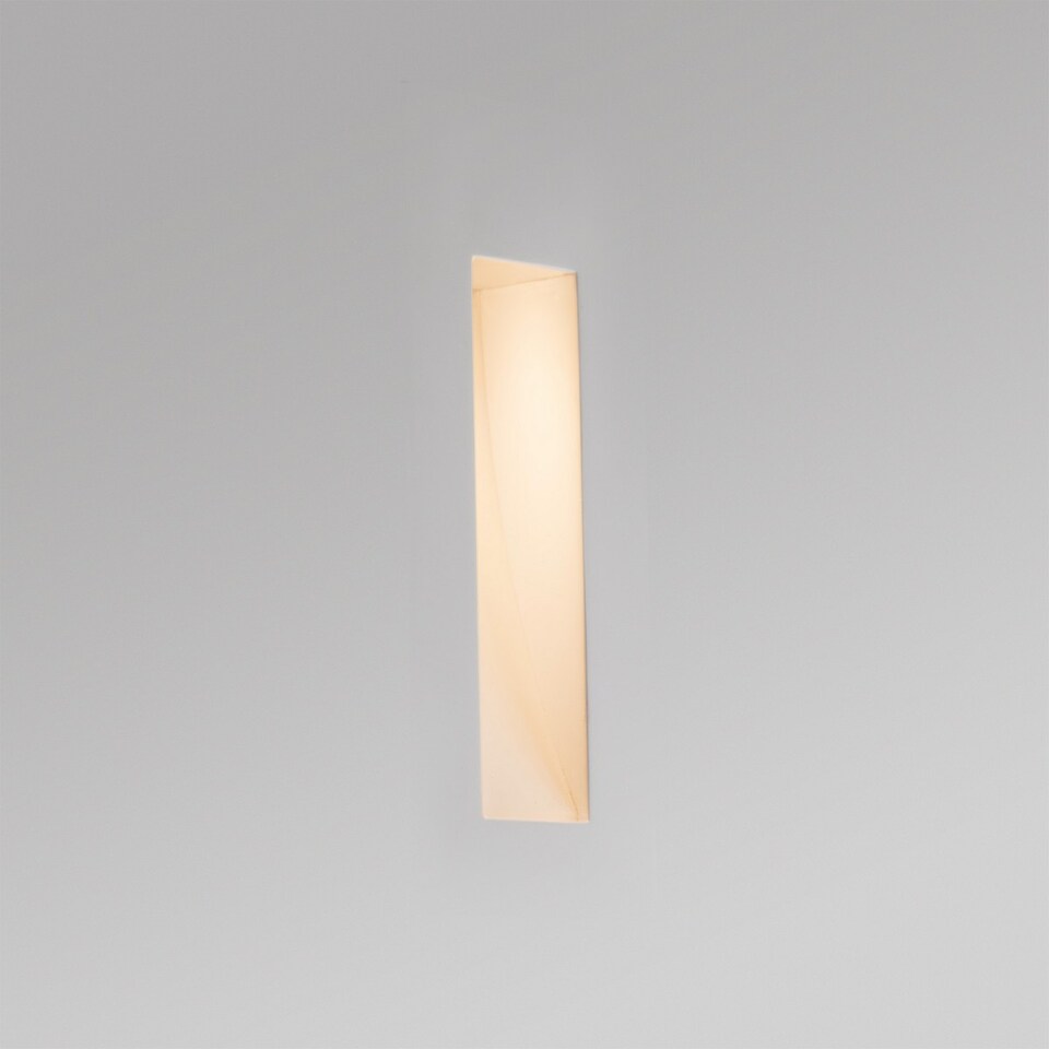 Plas Recessed Wall Lamp White 2700K