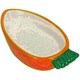 image 4 of Small Animals Small Lettuce Green Leaf & Carrot Feeding Bowl Treat Pot Multi