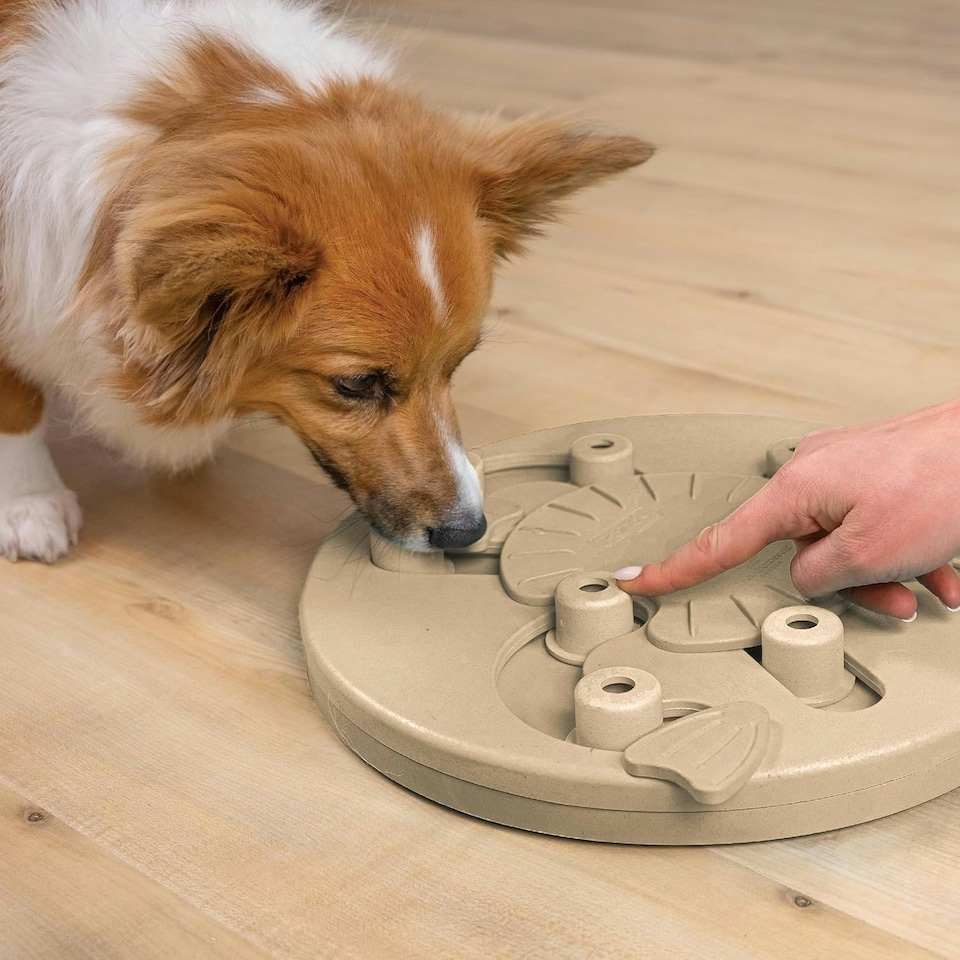 image 1 of Nina Ottosson Interactive Dog Worker Tan