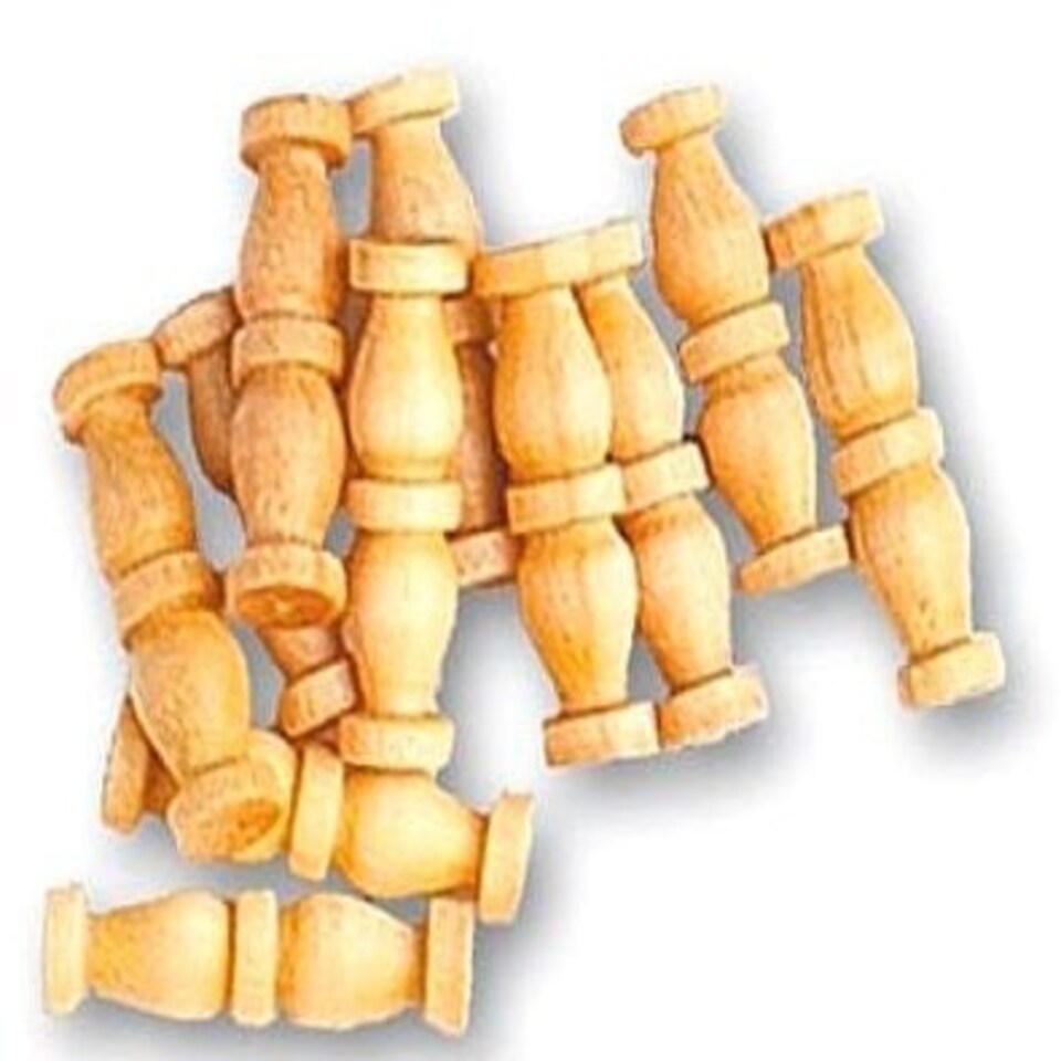 DOUBLE COLUMN - Boxwood - 12mm 15u - Artesania Latina