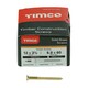 image 3 of Timco - Solid Brass Timber Screws - SLOT - Countersunk (Size 12 x 2 1/2 - 100 Pieces)