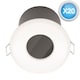 image 2 of Set of 20 Fire Rated Bathroom Downlights - White IP65 Recessed Downlights | White | Clear | 20
