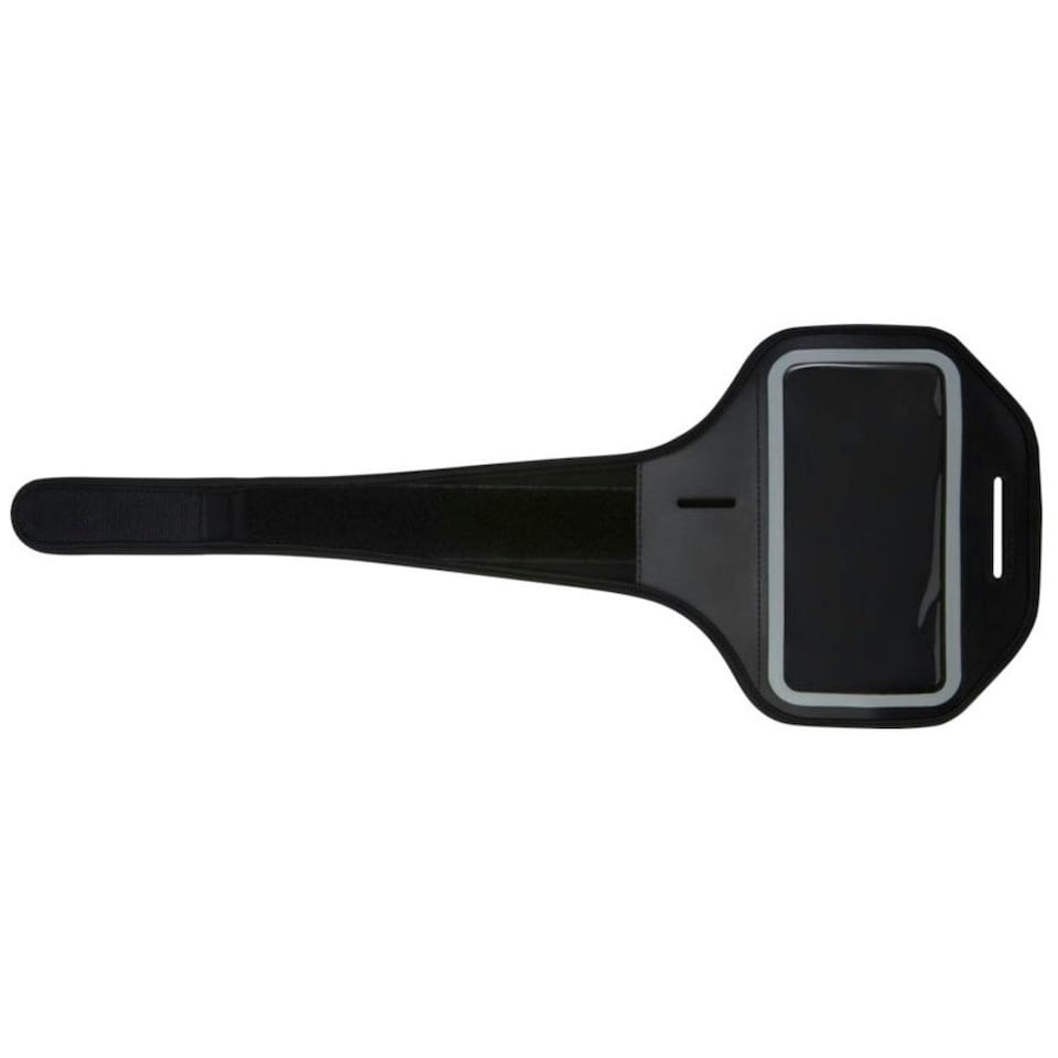 image 1 of Bullet Reflective Smartphone Bracelet Case - Solid Black - One Size