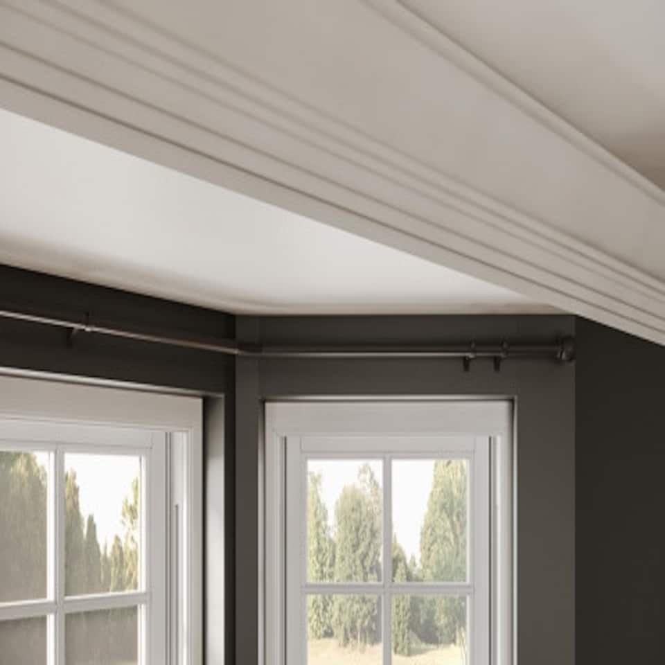 image 1 of 28mm 400cm Black Ball End Eyelet Bay Pole Set 400cm