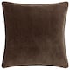 image 2 of Yard Heavy Chenille Piped Cushion | Brown | Brown | 50 x 50cm | 1