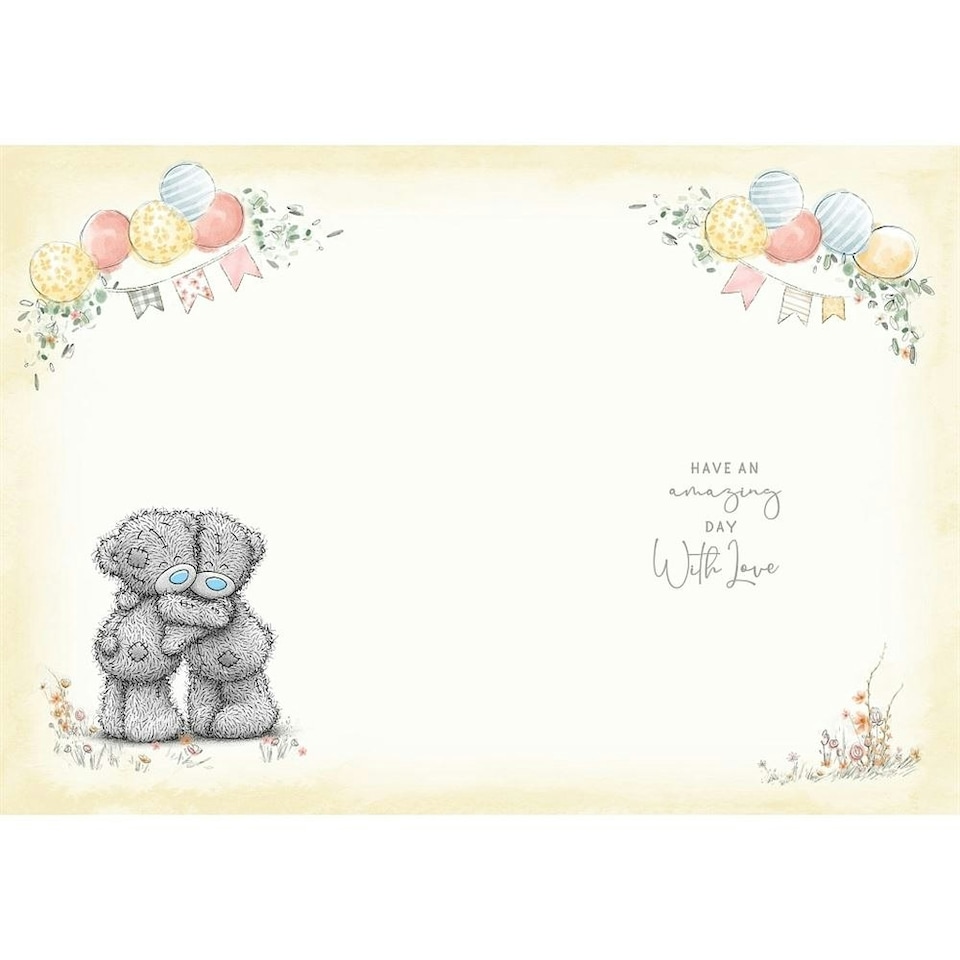 image 1 of Bears And Balloons My Favourite Person Birthday Card