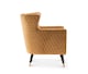 image 5 of Velvet Gold Alessia Accent Chair
