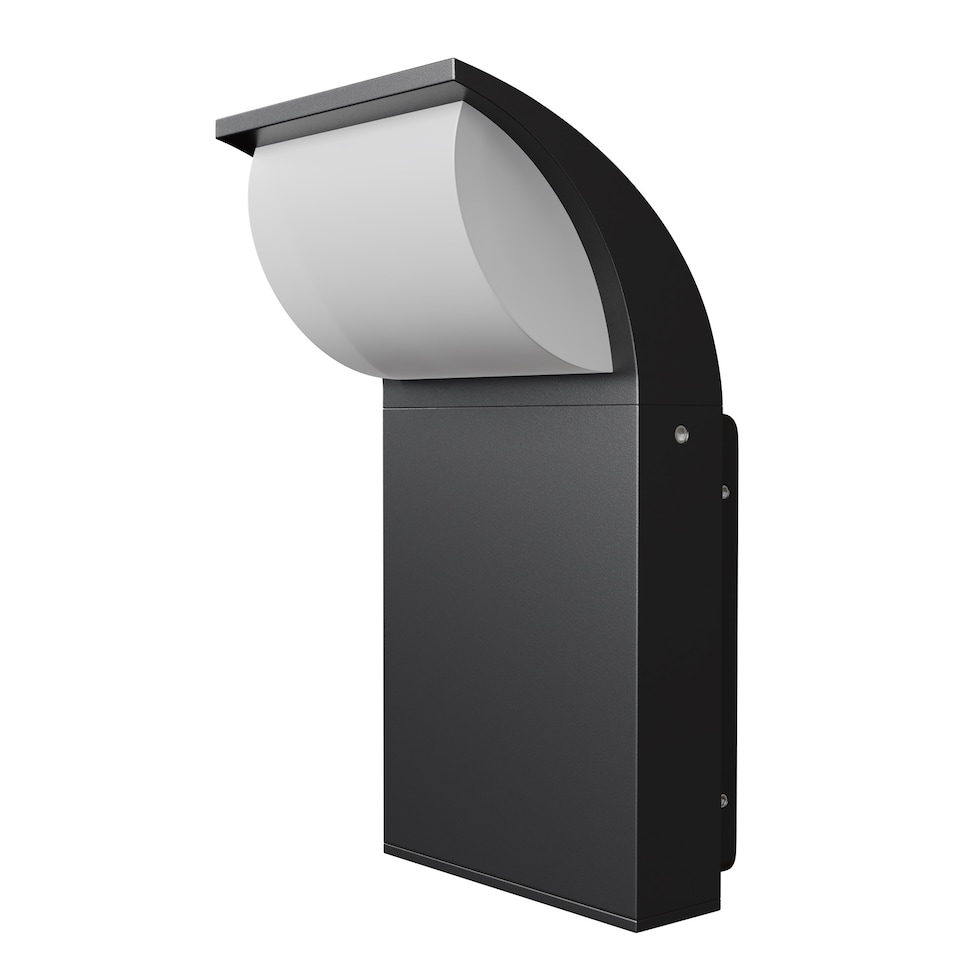 image 1 of Stock Outdoor Wall Down Lamp Graphite 3000K 450lm IP65