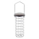 image 1 of Redwood Deluxe Metal Fatball Bird Feeder - Silver