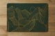 image 2 of Golden mountain line art (Placemat & Coaster Set)