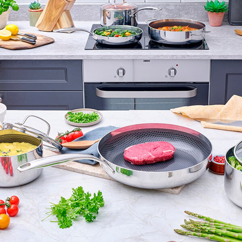 image 1 of Stoven Hextra 28cm Non-Stick Frying Pan
