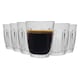 image 1 of Duralex Provence Shot Glass Espresso Cups - 90ml Drinking Glasses - Pack of 6 Clear