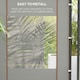 image 3 of Outsunny 3x3(m) or 3x6m Pop Up Gazebo Side Panels with Windows, Grey