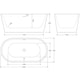 image 8 of Balterley Luxury Modern Freestanding Oval Bath | Copper | Copper