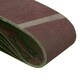 image 5 of 75mm x 533mm 120 Grit Fine Abrasive Sanding Belt Sander Discs Sheets 25 Pack