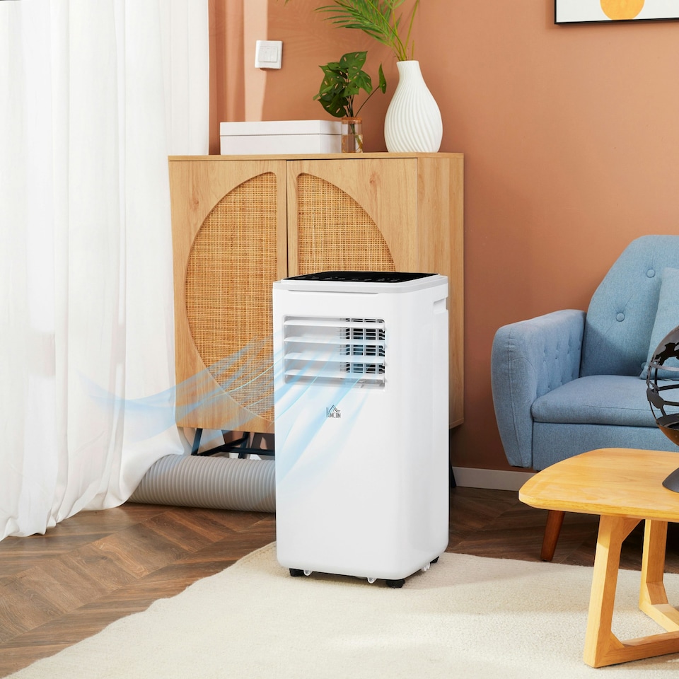image 1 of HOMCOM 9000 BTU Portable Air Conditioner Unit with WiFi Smart App, 20m²