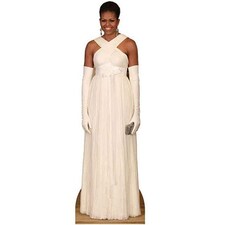 First Lady Michelle Obama In Formal Dress Lifesize Cardboard Cutout - 189 cm