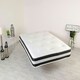 image 2 of 3D Quilted Tuft Mattress - 20cm Deep, Soft Comfort, Airflow Border Black | Single