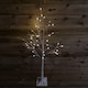 image 9 of 1.2m (4ft) Indoor Outdoor Christmas Lit Birch Tree with 48 Warm White LEDs