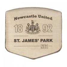 Newcastle United FC Established Badge - Silver - One Size
